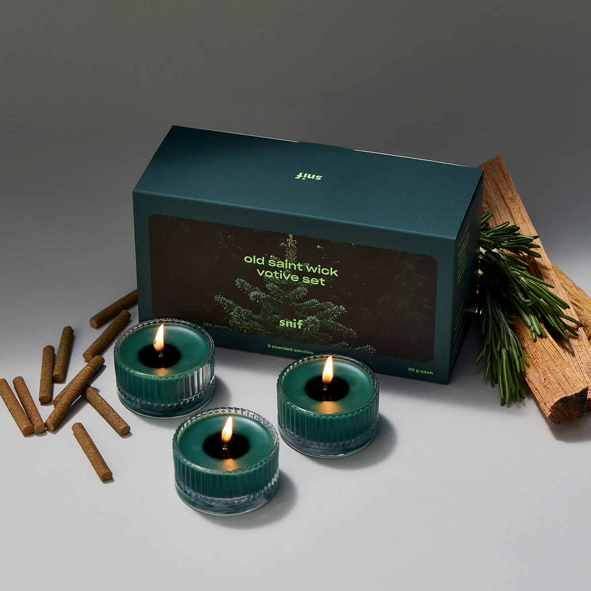 Old Saint Wick Votive Set